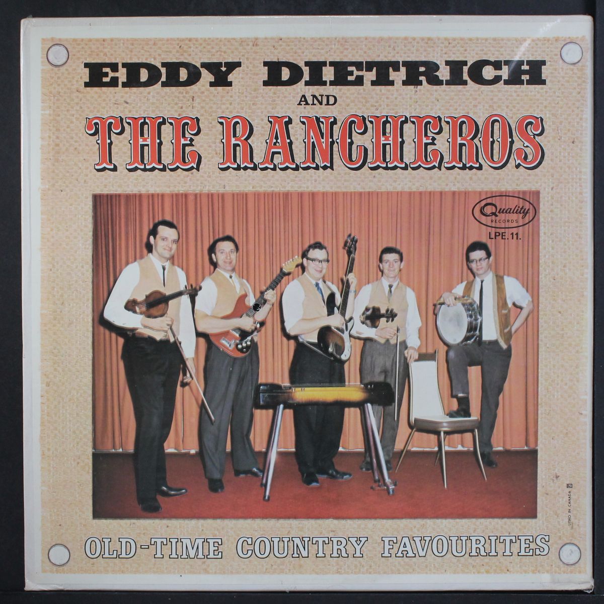 old-time country favorites by EDDY DIETRICH & RANCHEROES