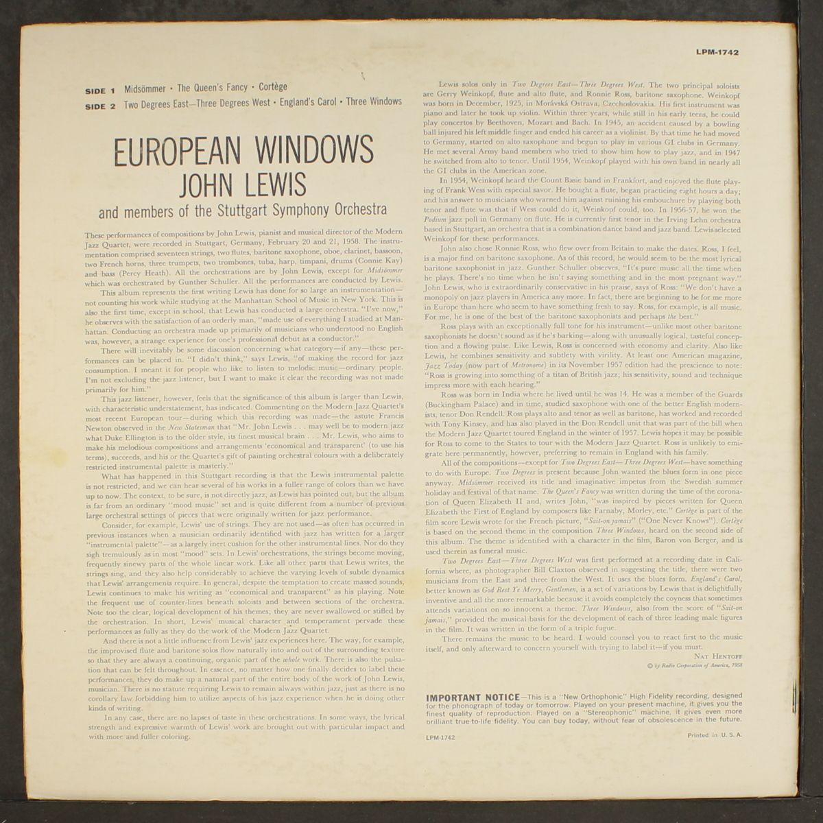 european windows by JOHN LEWIS