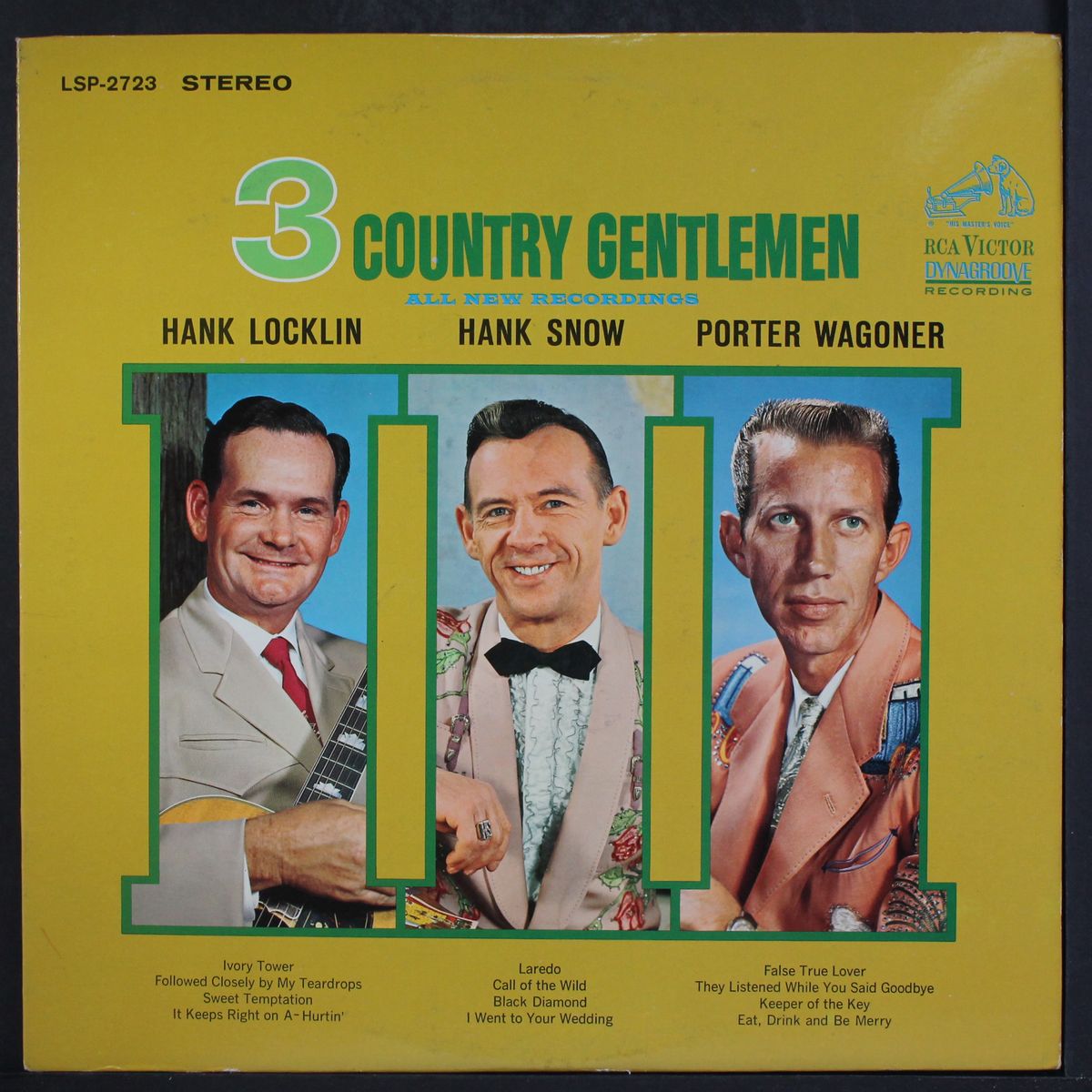 3 country gentlemen by HANK LOCKLIN, HANK SNOW, PORTER WAGONER