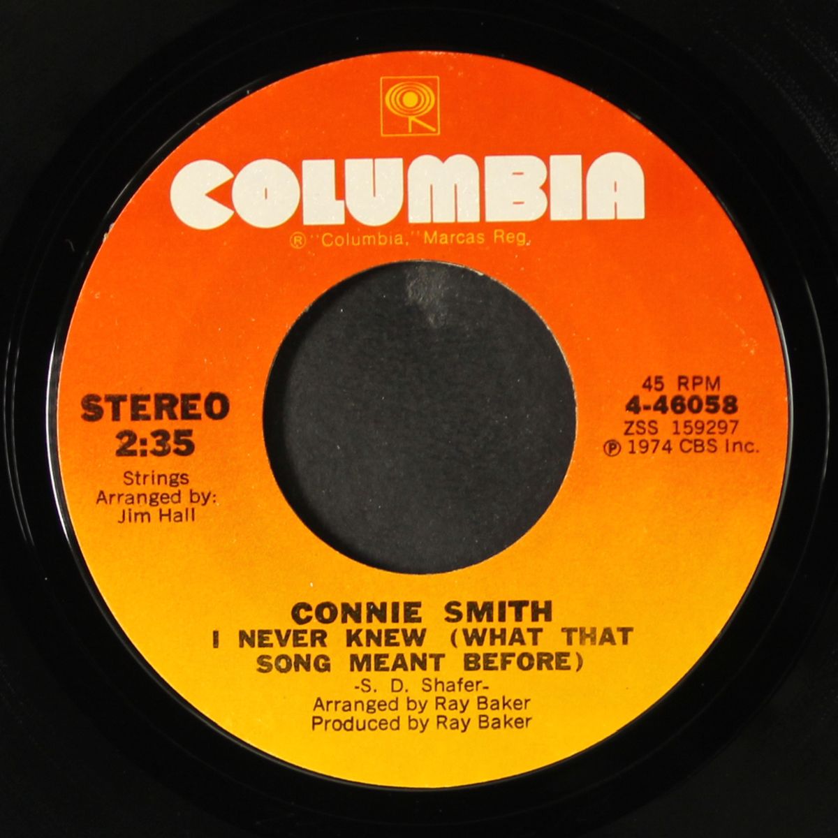 i never knew / did we have to come this far by CONNIE SMITH