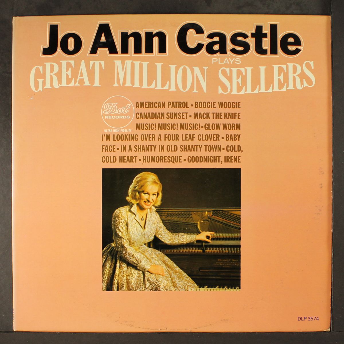 plays great million sellers by JO ANN CASTLE
