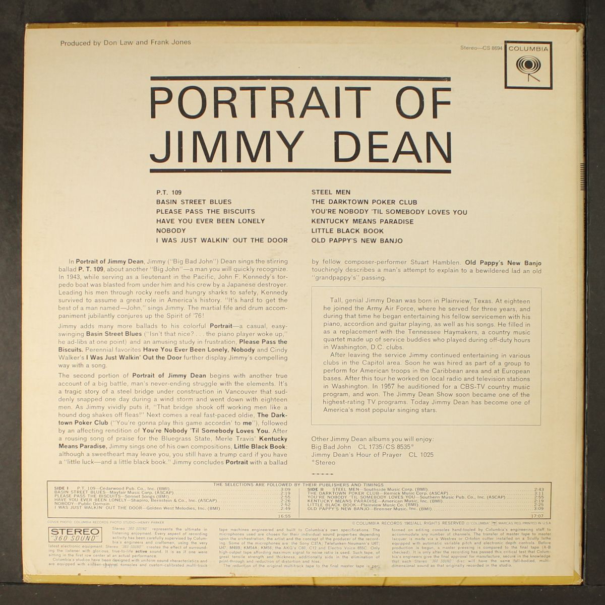 portrait of by JIMMY DEAN