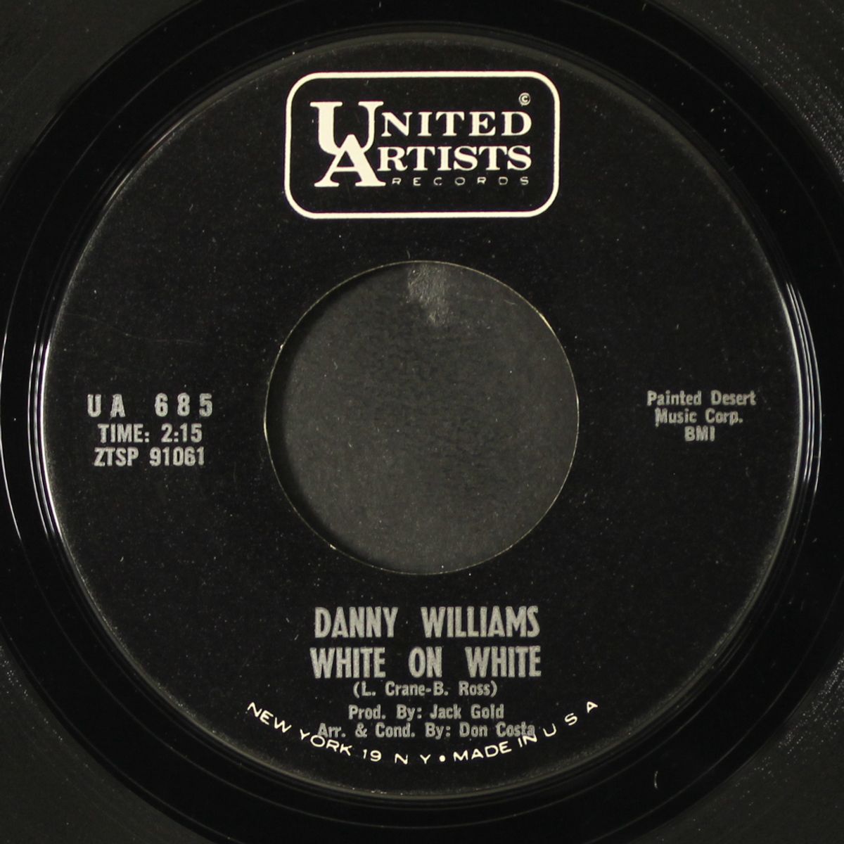 white on white / the comedy is ended by DANNY WILLIAMS