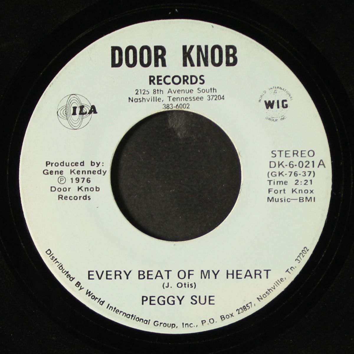 every beat of my heart / this time it's love by PEGGY SUE