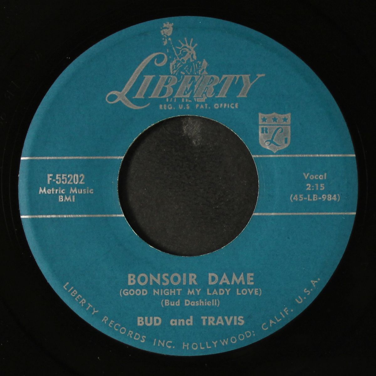 bonsoir dame / truly do by BUD & TRAVIS