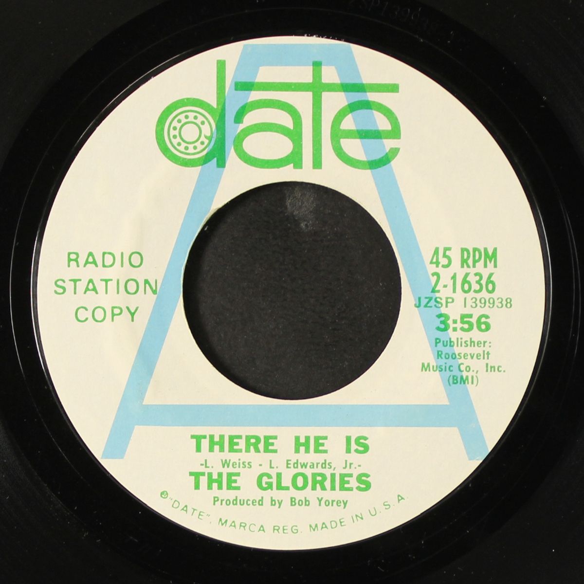 there he is / try a little tenderness by GLORIES