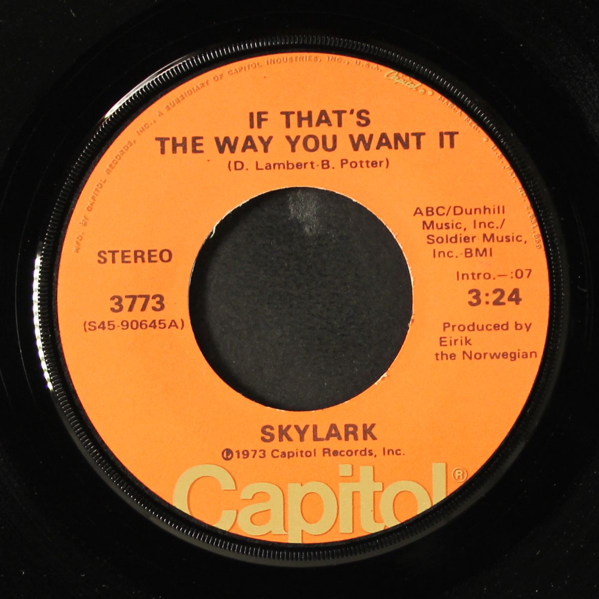 if that's the way you want it / virgin green by SKYLARK