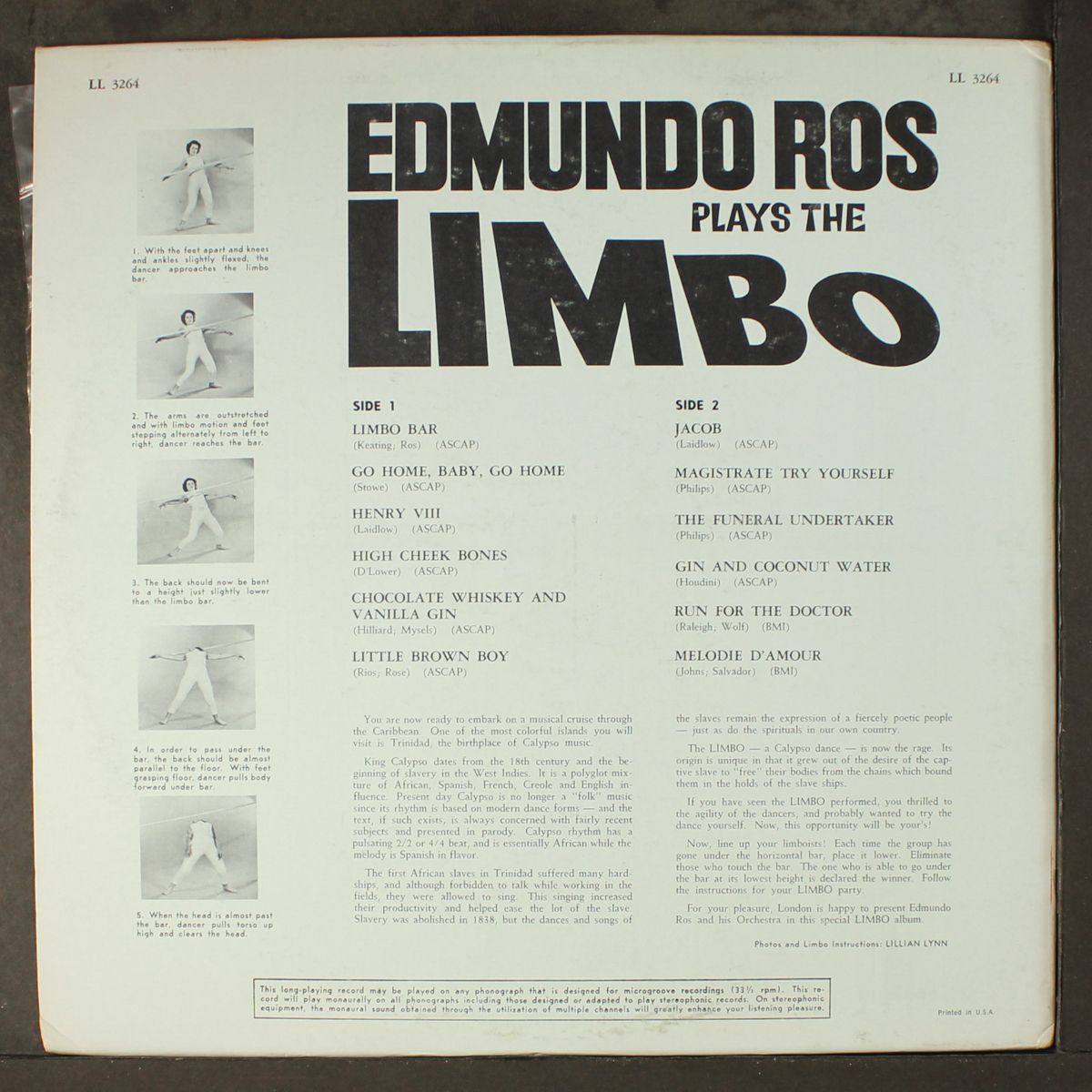 plays the limbo by EDMUNDO ROS