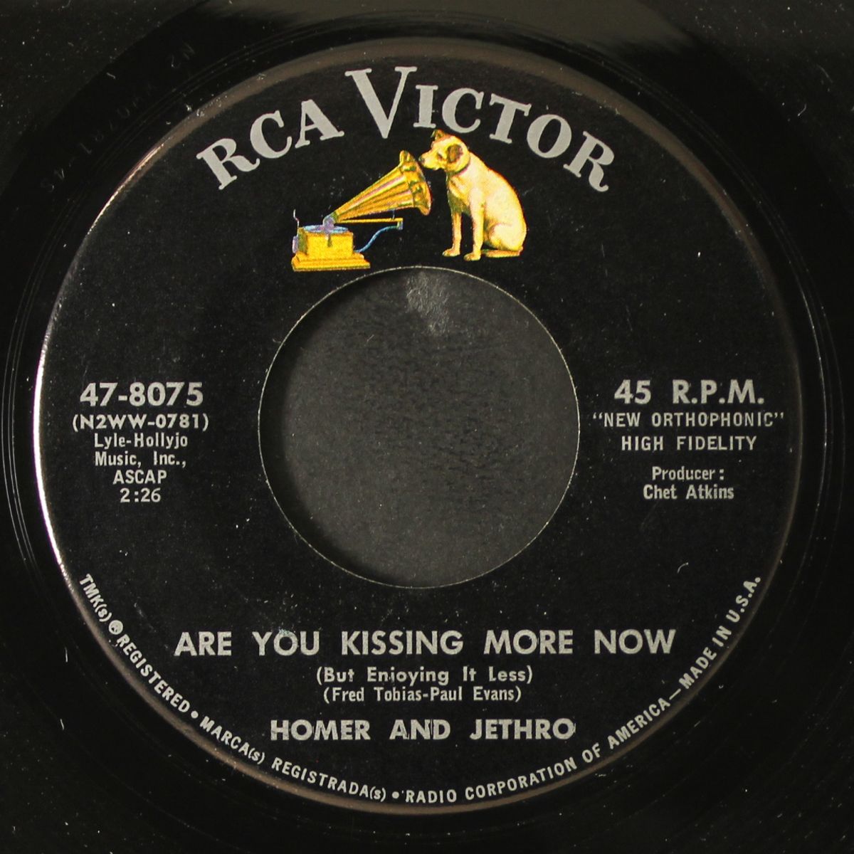are you kissing more now by HOMER & JETHRO