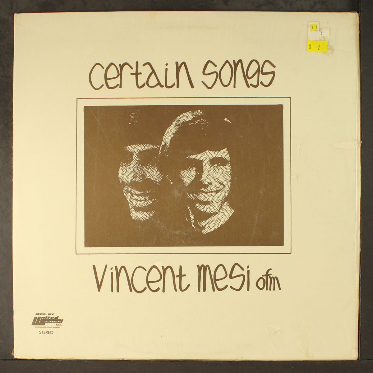 certain songs by VINCENT MESI, OFM
