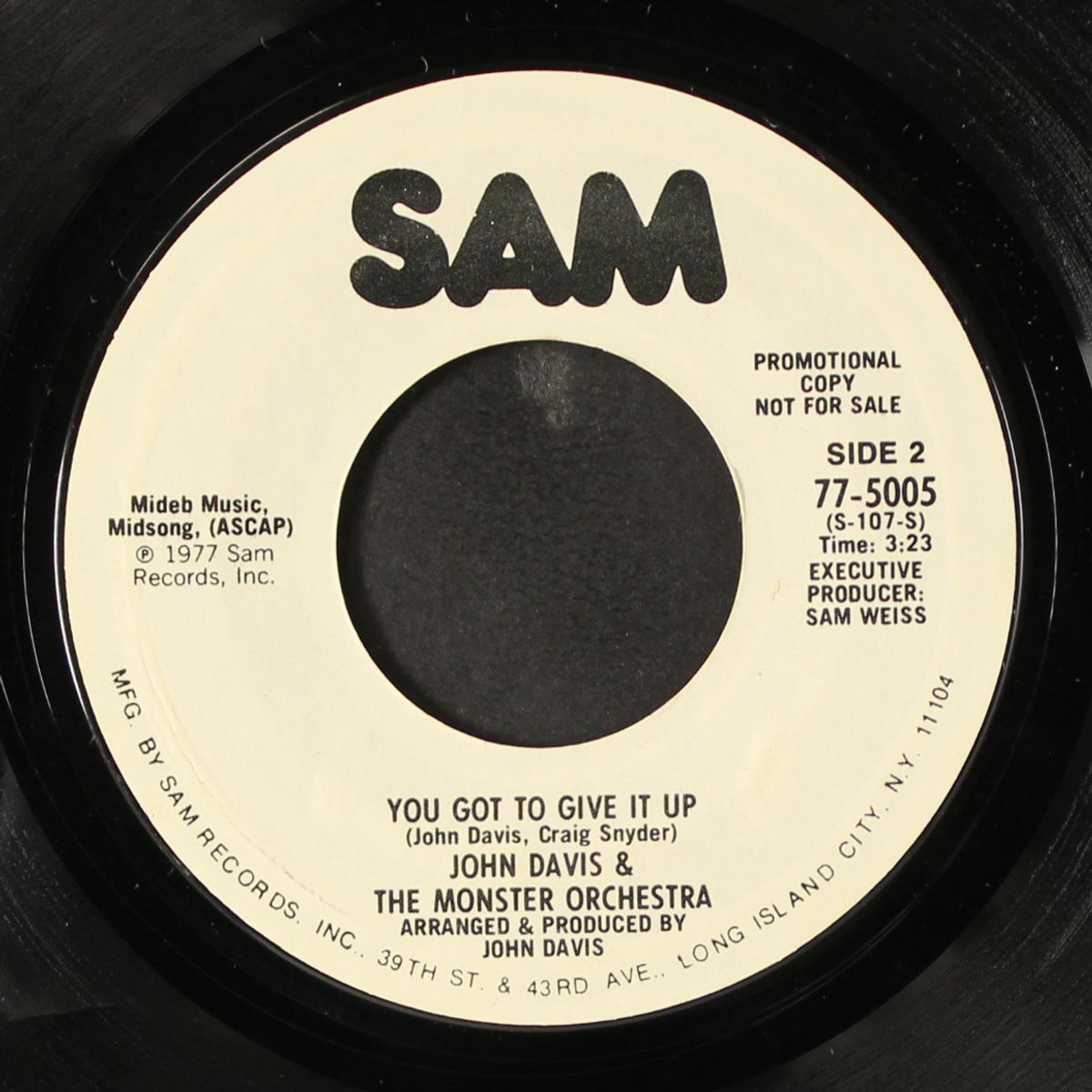 up jumped the devil / you got to give it up by JOHN DAVIS & THE MONSTER ORCHESTRA