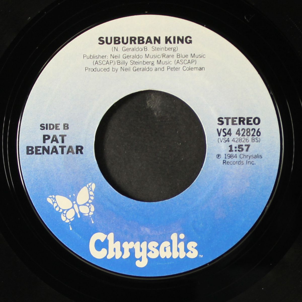 we belong / suburban king by PAT BENATAR