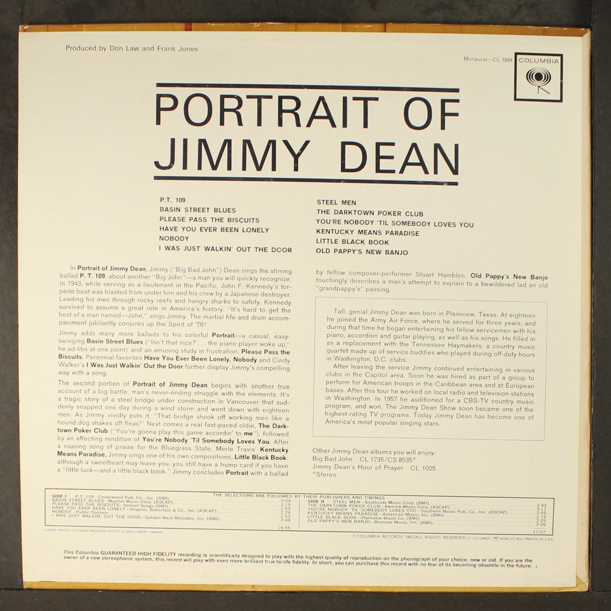 portrait of by JIMMY DEAN