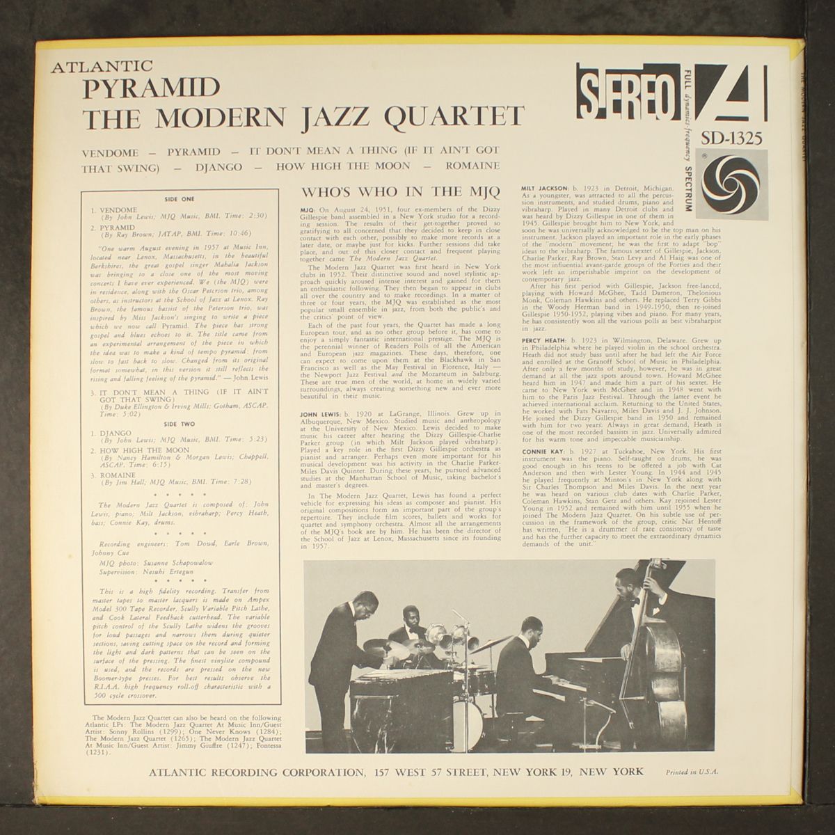 pyramid by MODERN JAZZ QUARTET