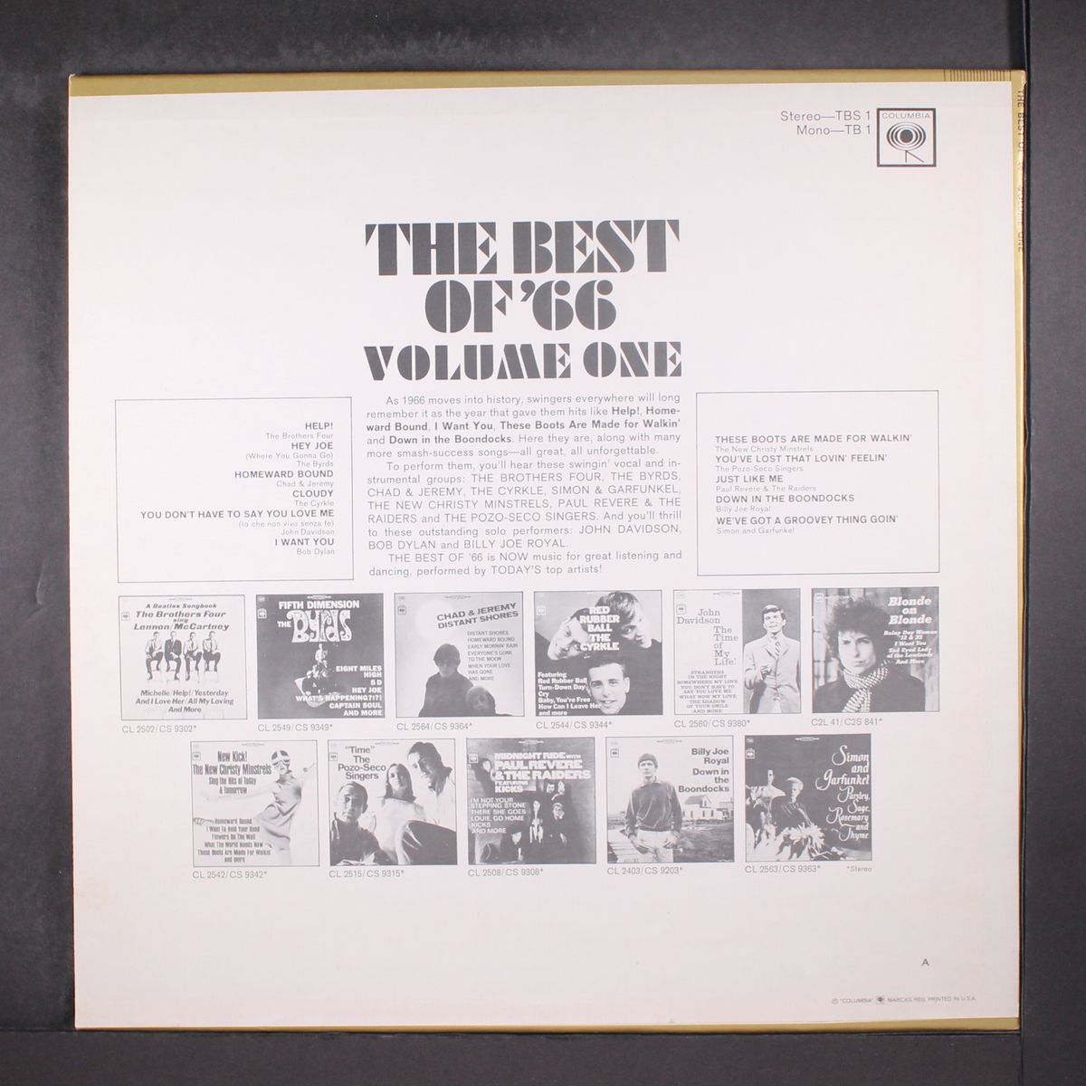 the best of '66, vol. 1 by VARIOUS