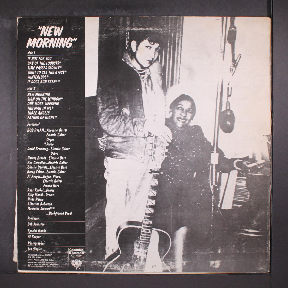 new morning by BOB DYLAN