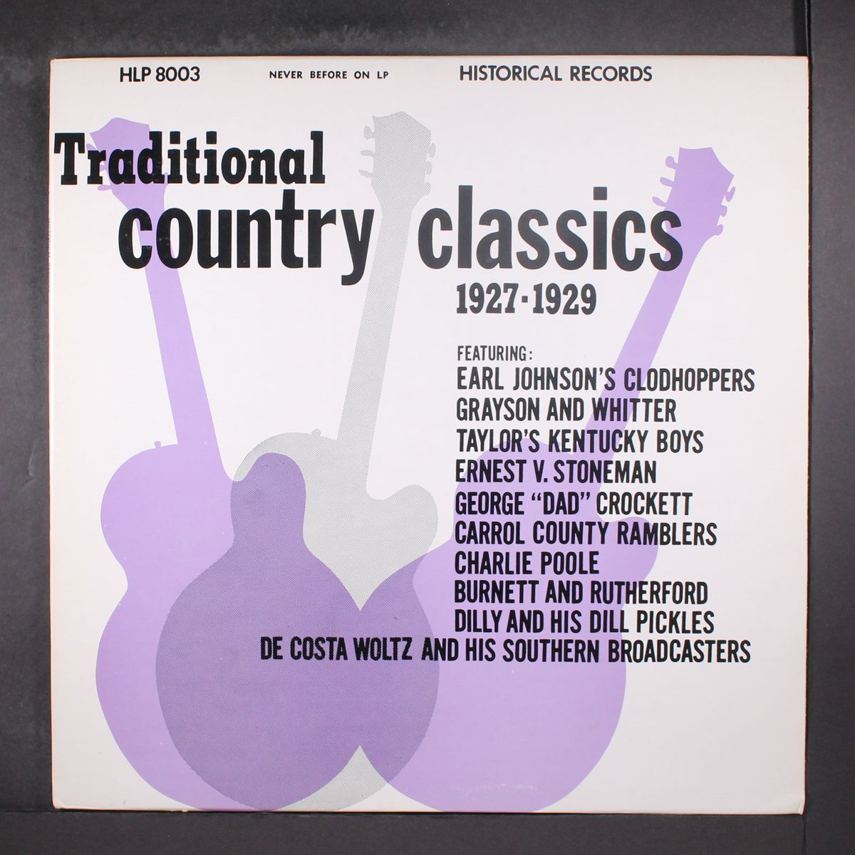 traditional country classics 1927-1929 by VARIOUS