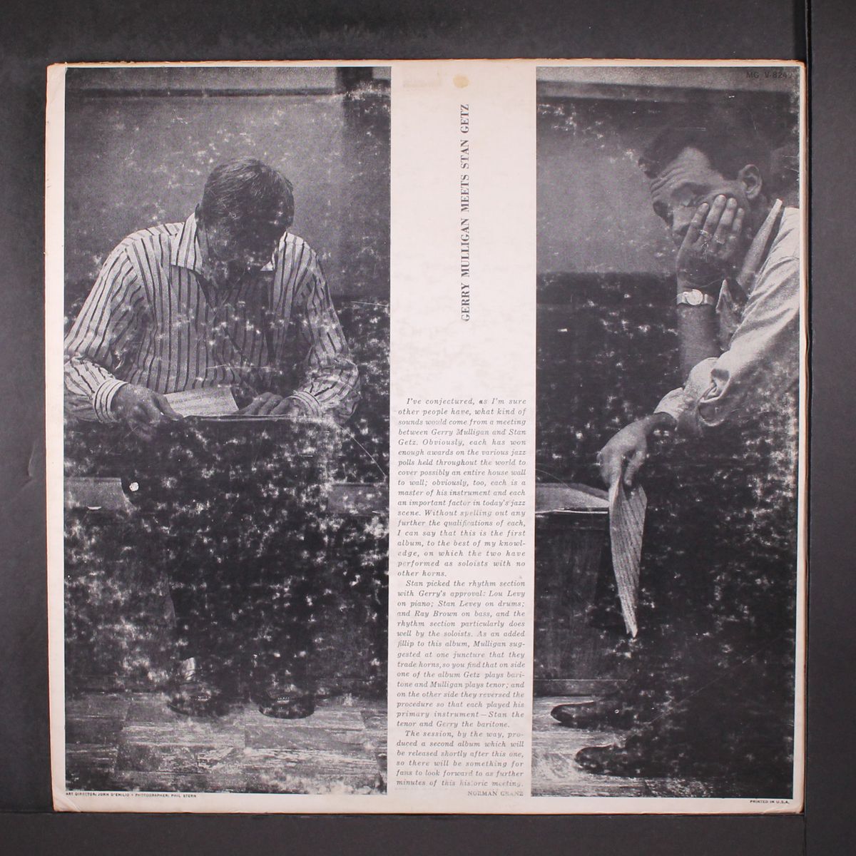 meets stan getz by GERRY MULLIGAN