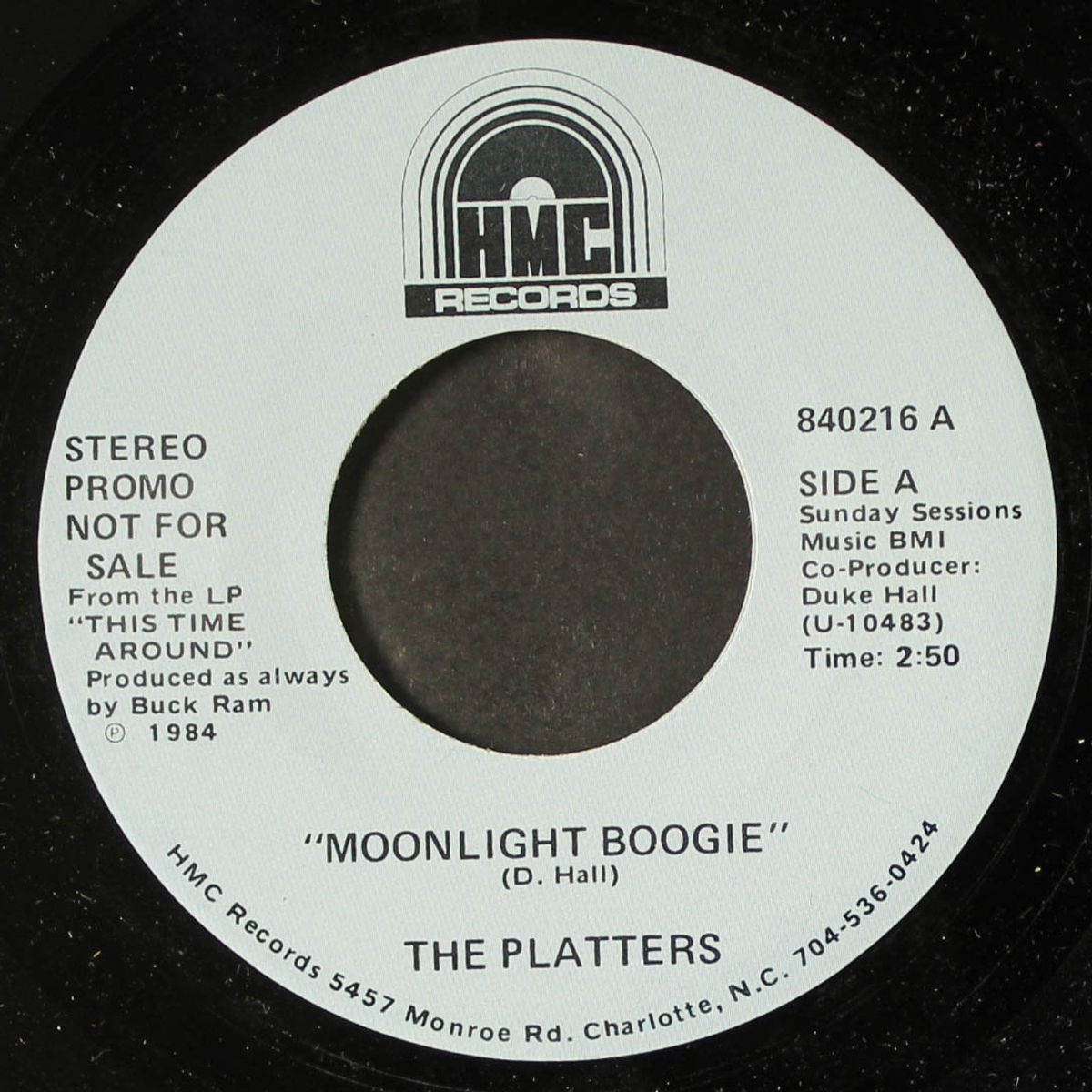 moonlight boogie / heaven on earth by PLATTERS