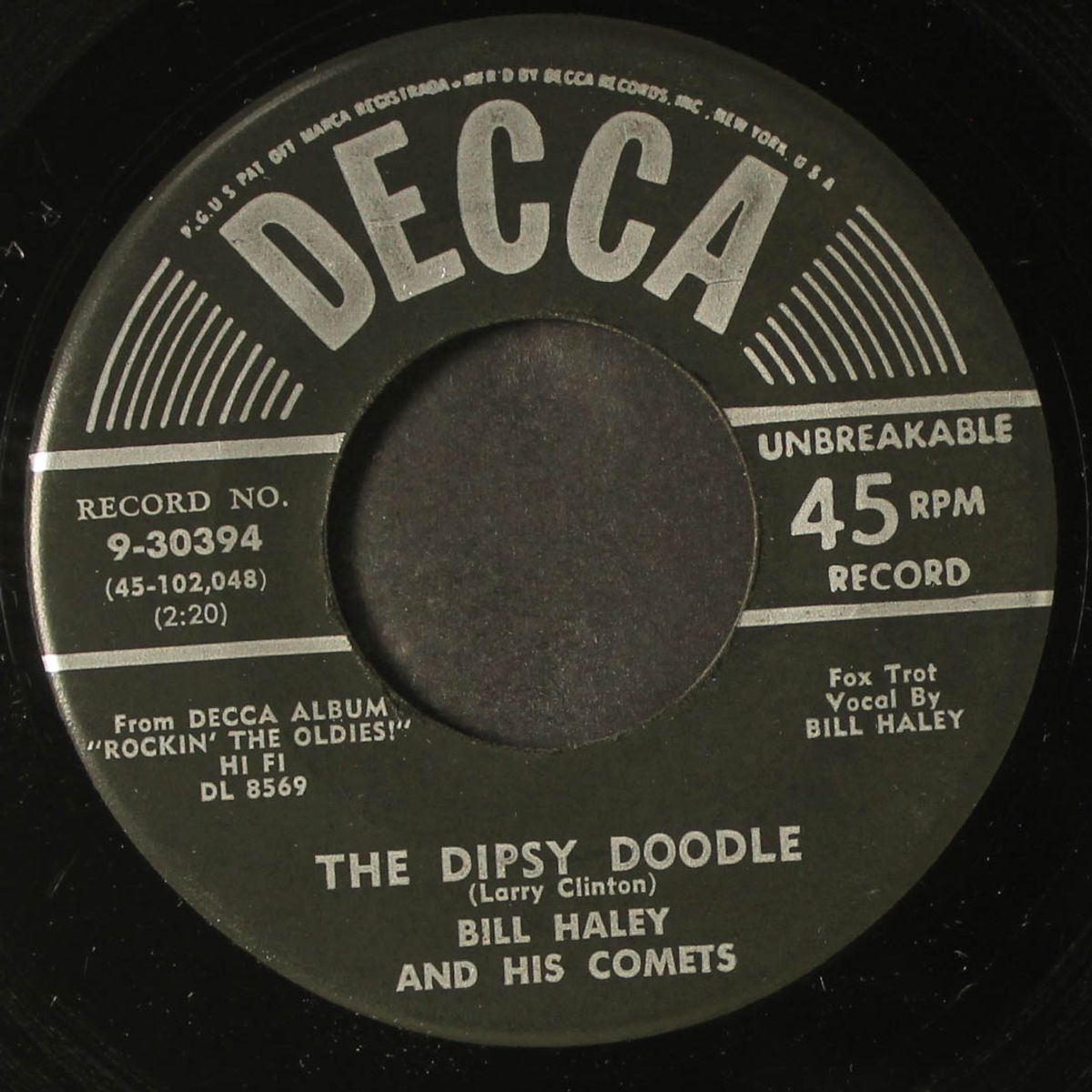 the dipsy doodle / miss you by BILL HALEY