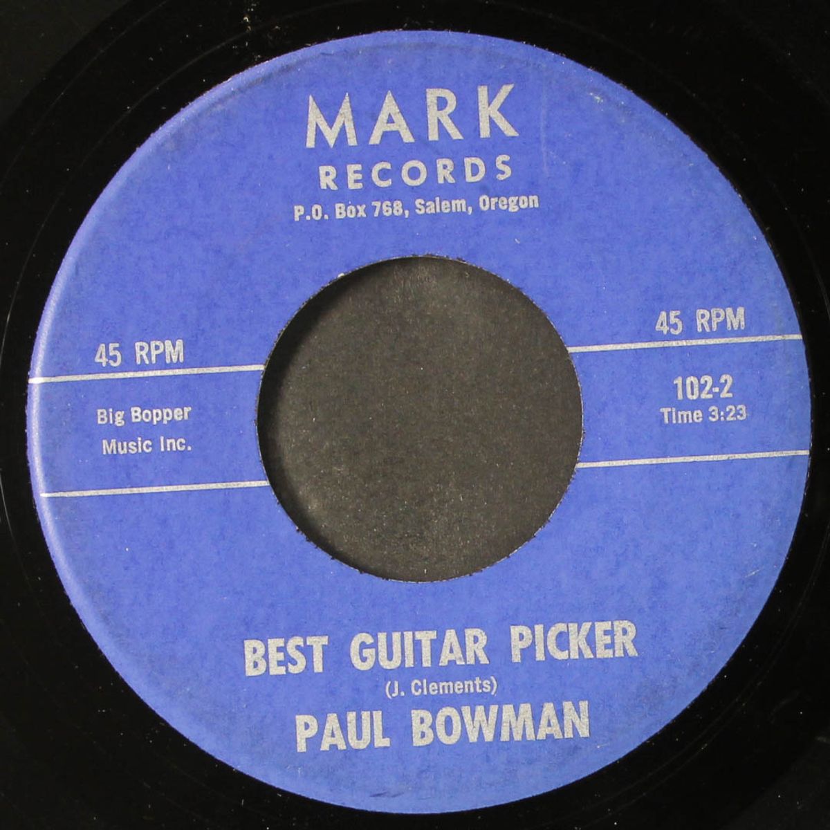best guitar picker by PAUL BOWMAN