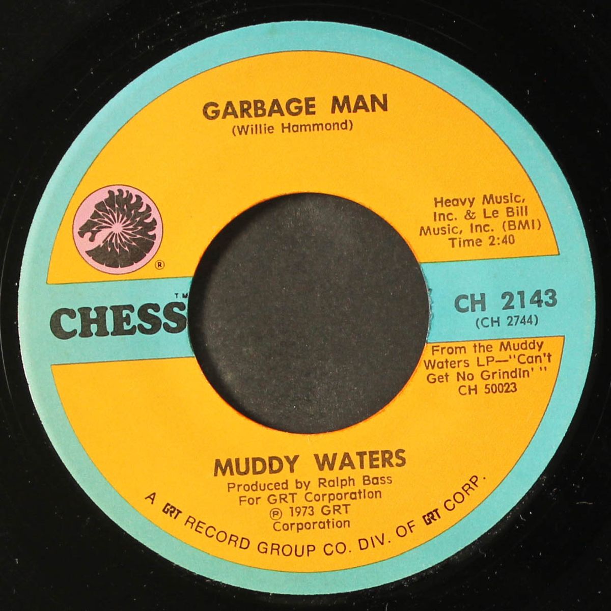 can't get no grindin' / garbage man by MUDDY WATERS