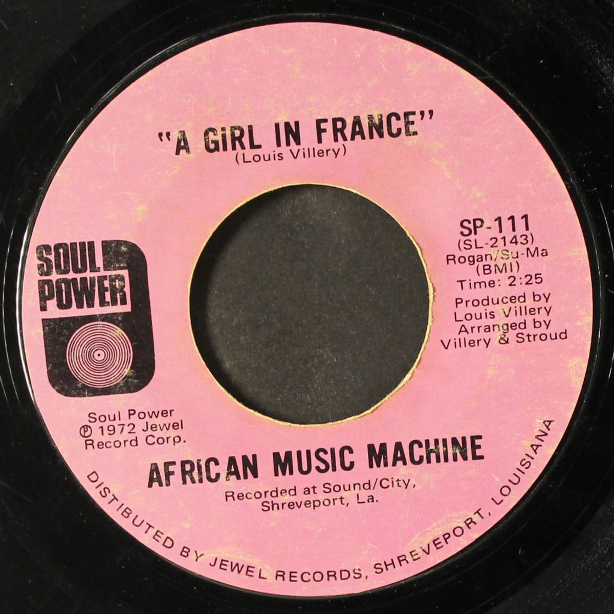tropical / a girl in france by AFRICAN MUSIC MACHINE