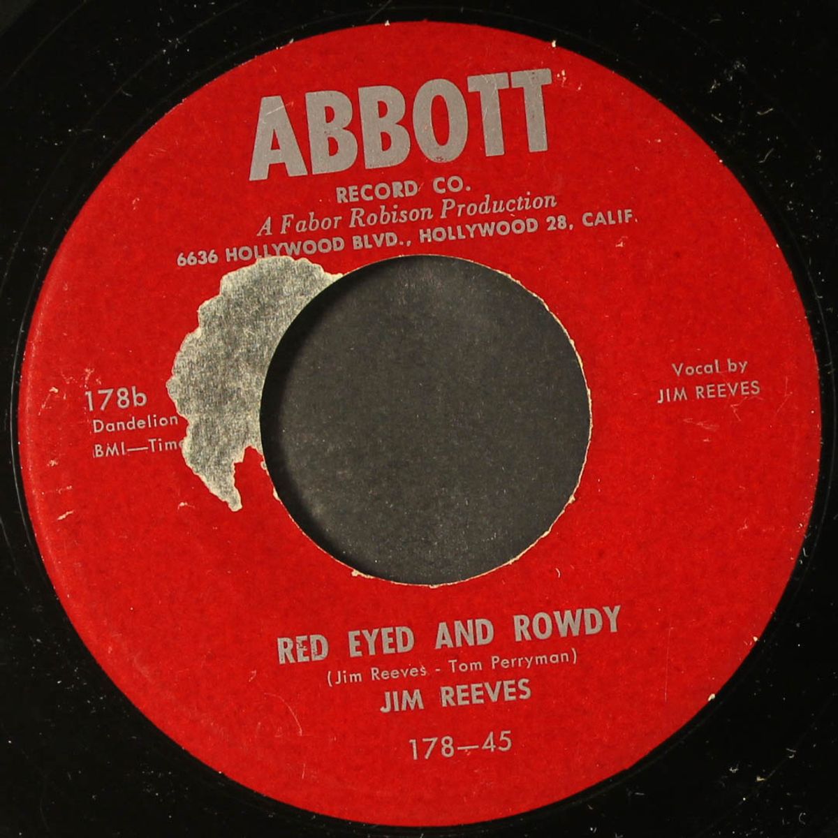 drinking tequila / red eyed and rowdy by JIM REEVES