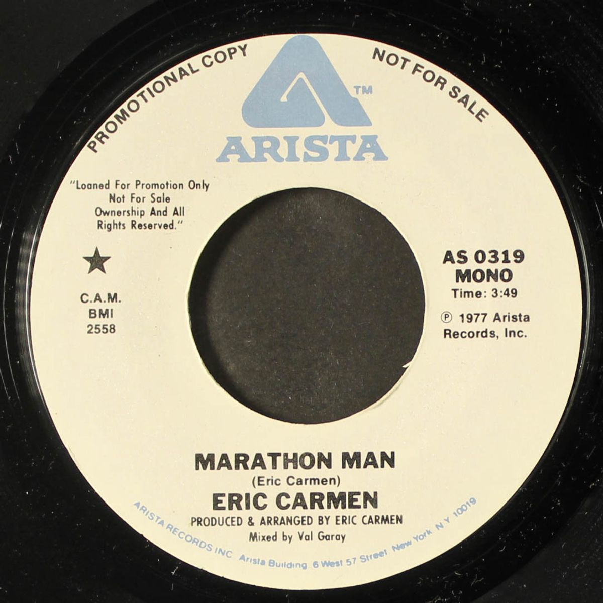 marathon man by ERIC CARMEN