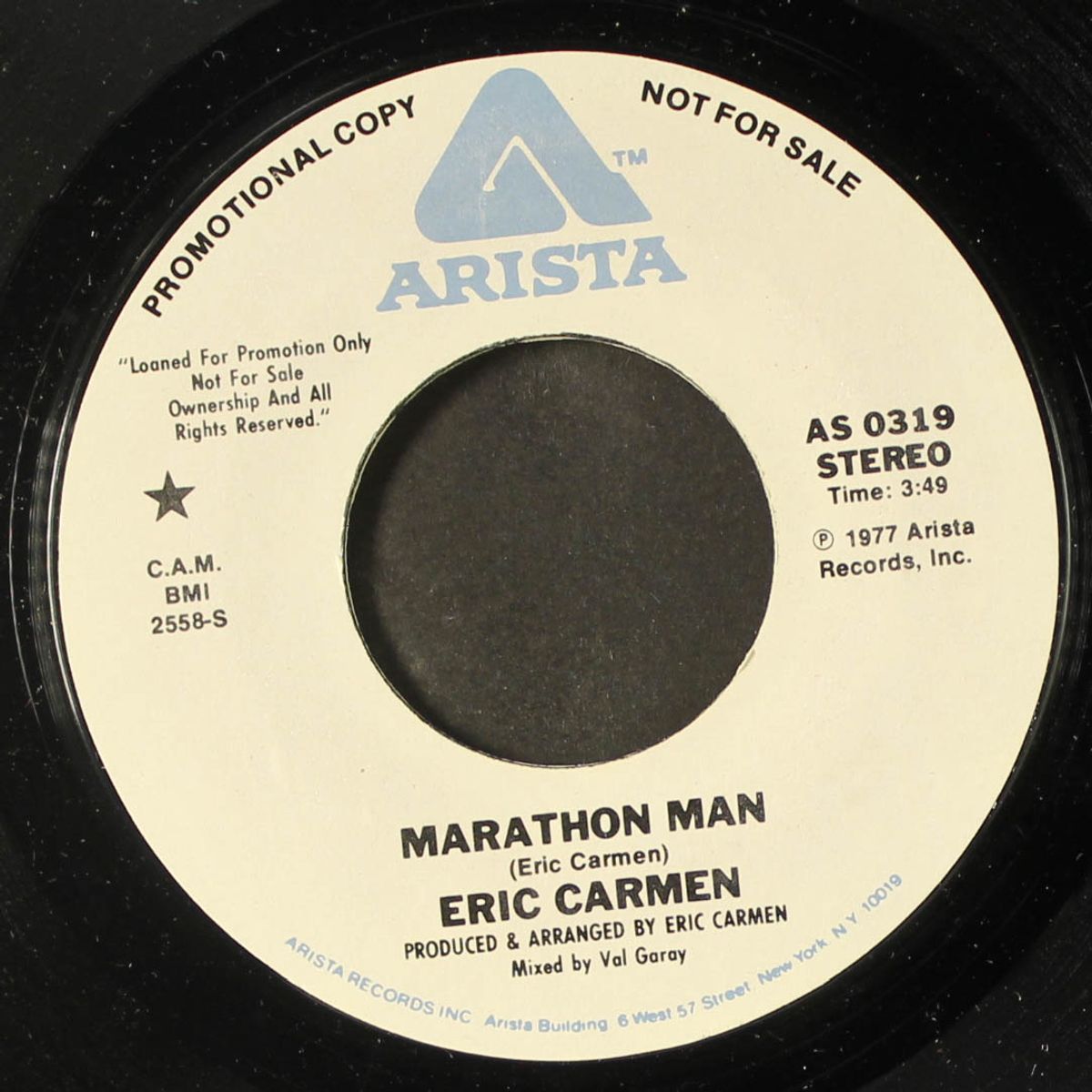 marathon man by ERIC CARMEN