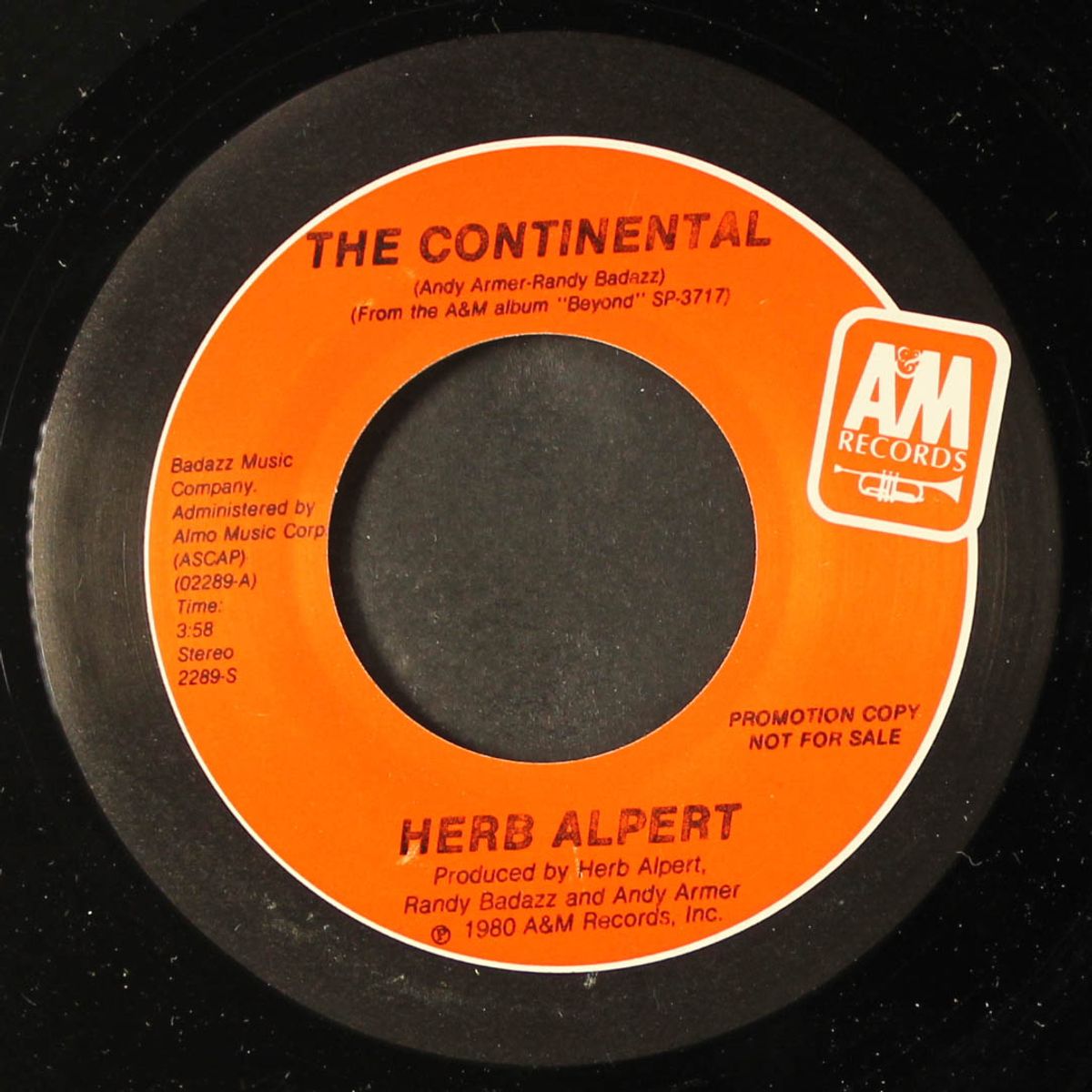 the continental / mono by HERB ALPERT