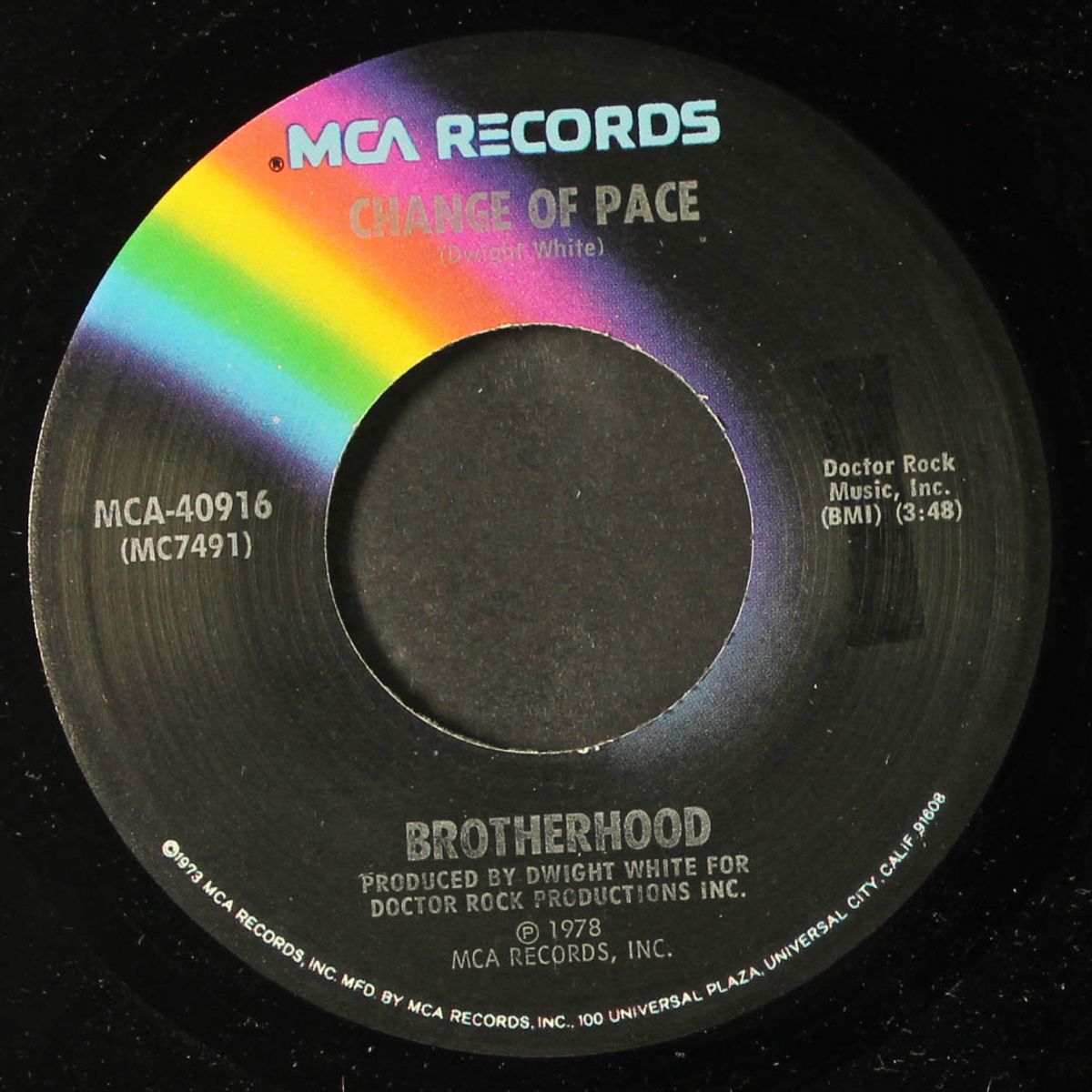 given my life / change of pace by BROTHERHOOD