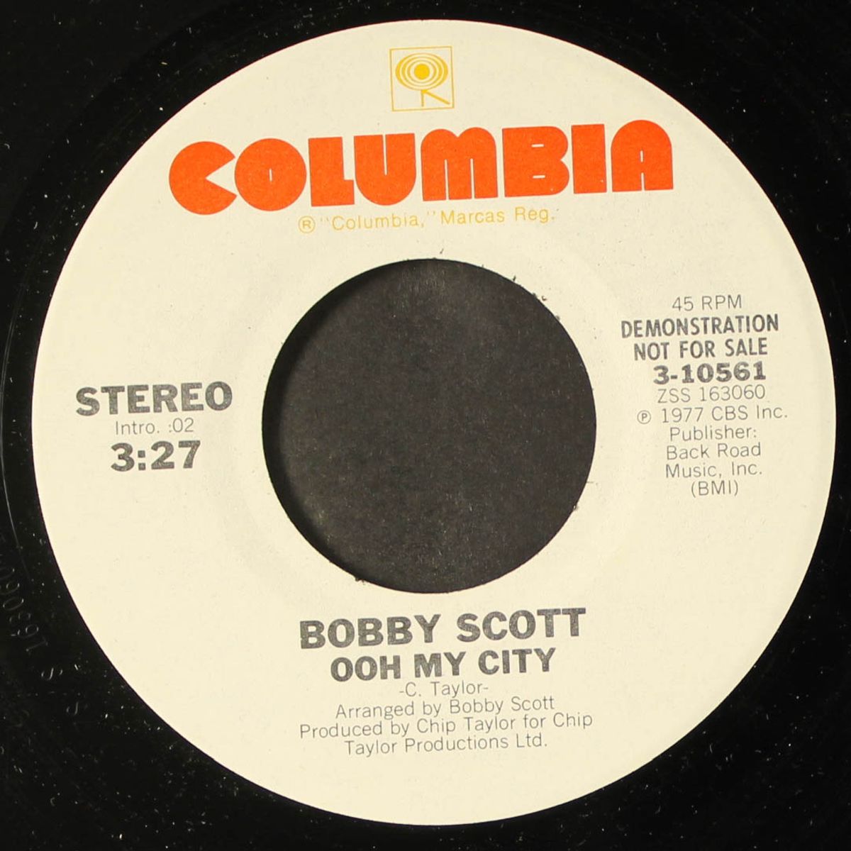 ooh my city / mono by BOBBY SCOTT