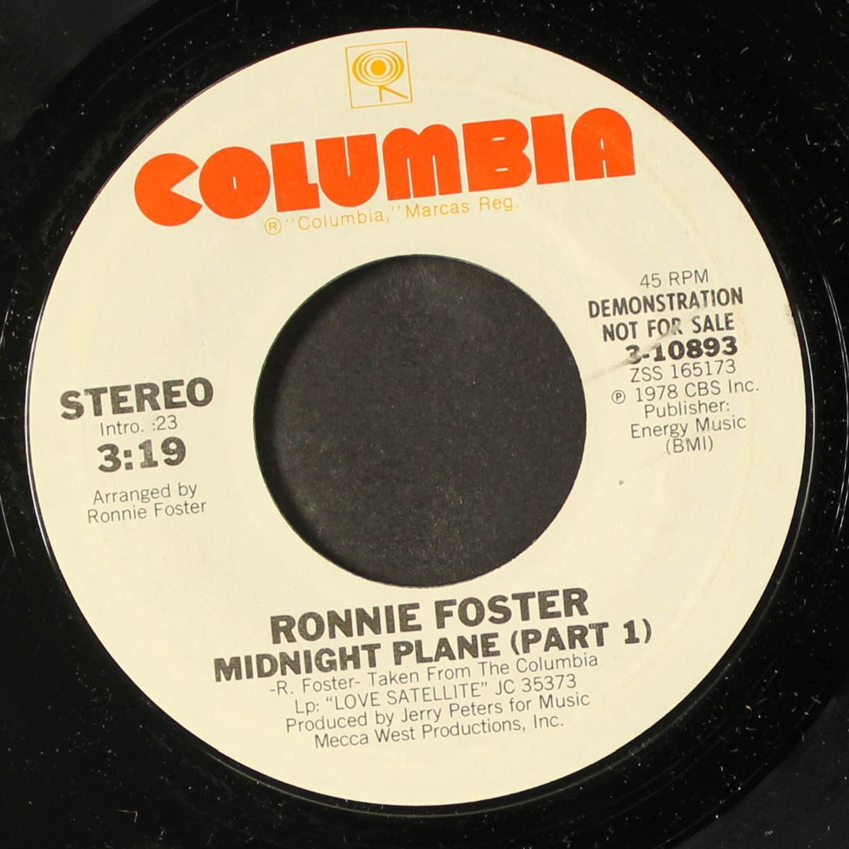 midnight plane (part 1) / mono by RONNIE FOSTER