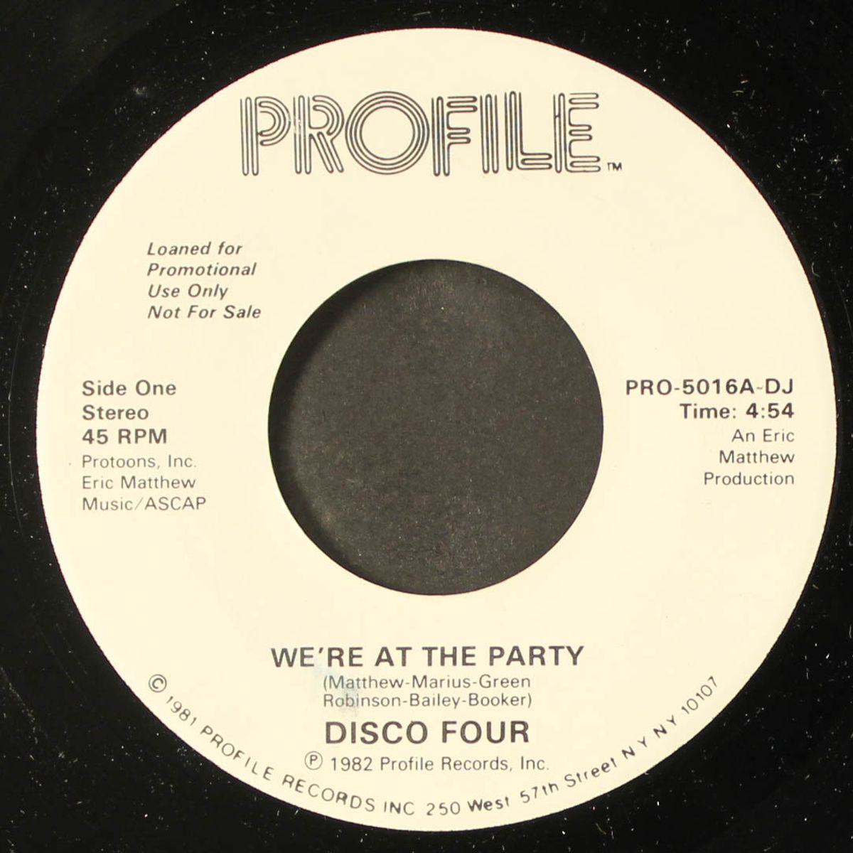 we're at the party / instro by DISCO FOUR