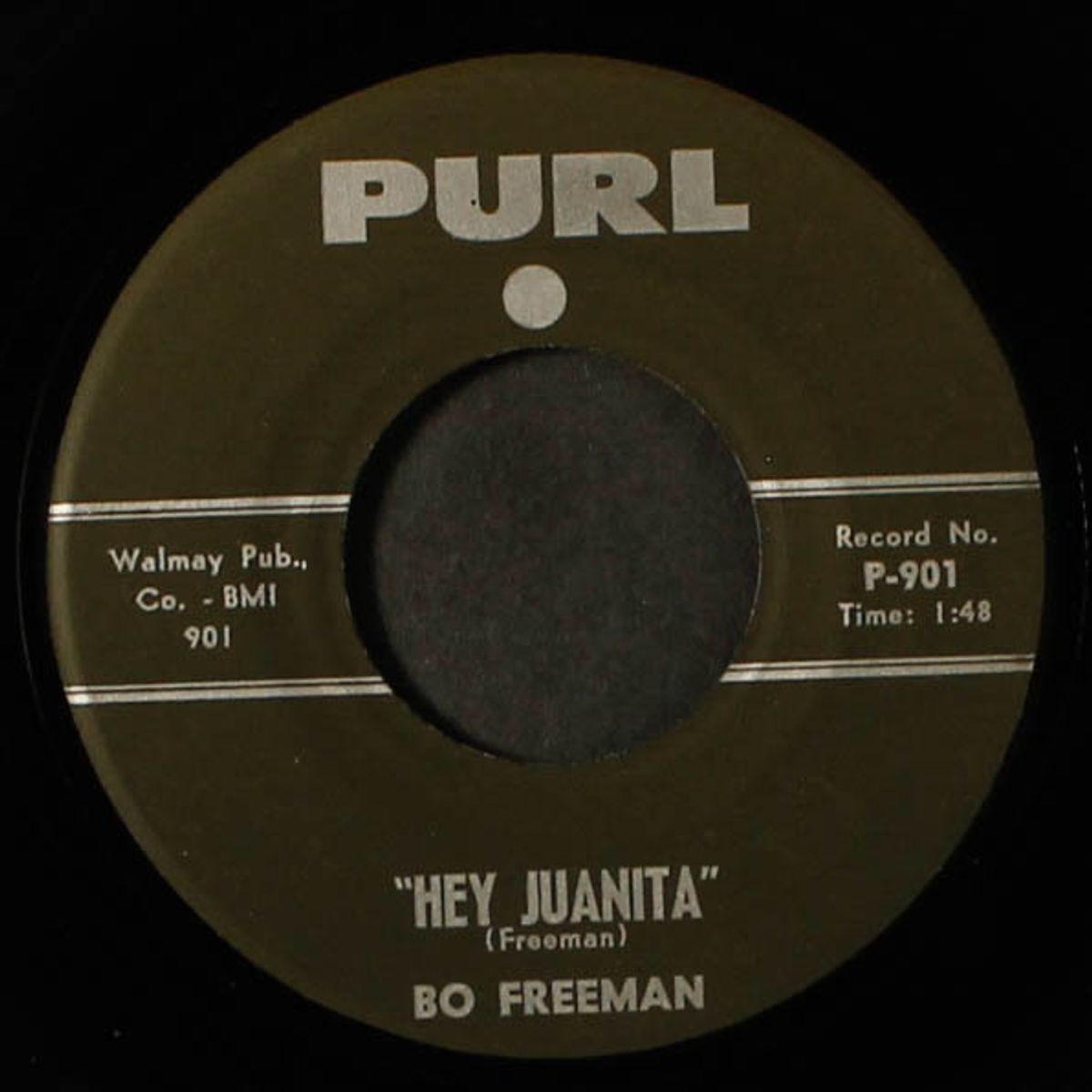 the girl for me / hey juanita by BO FREEMAN