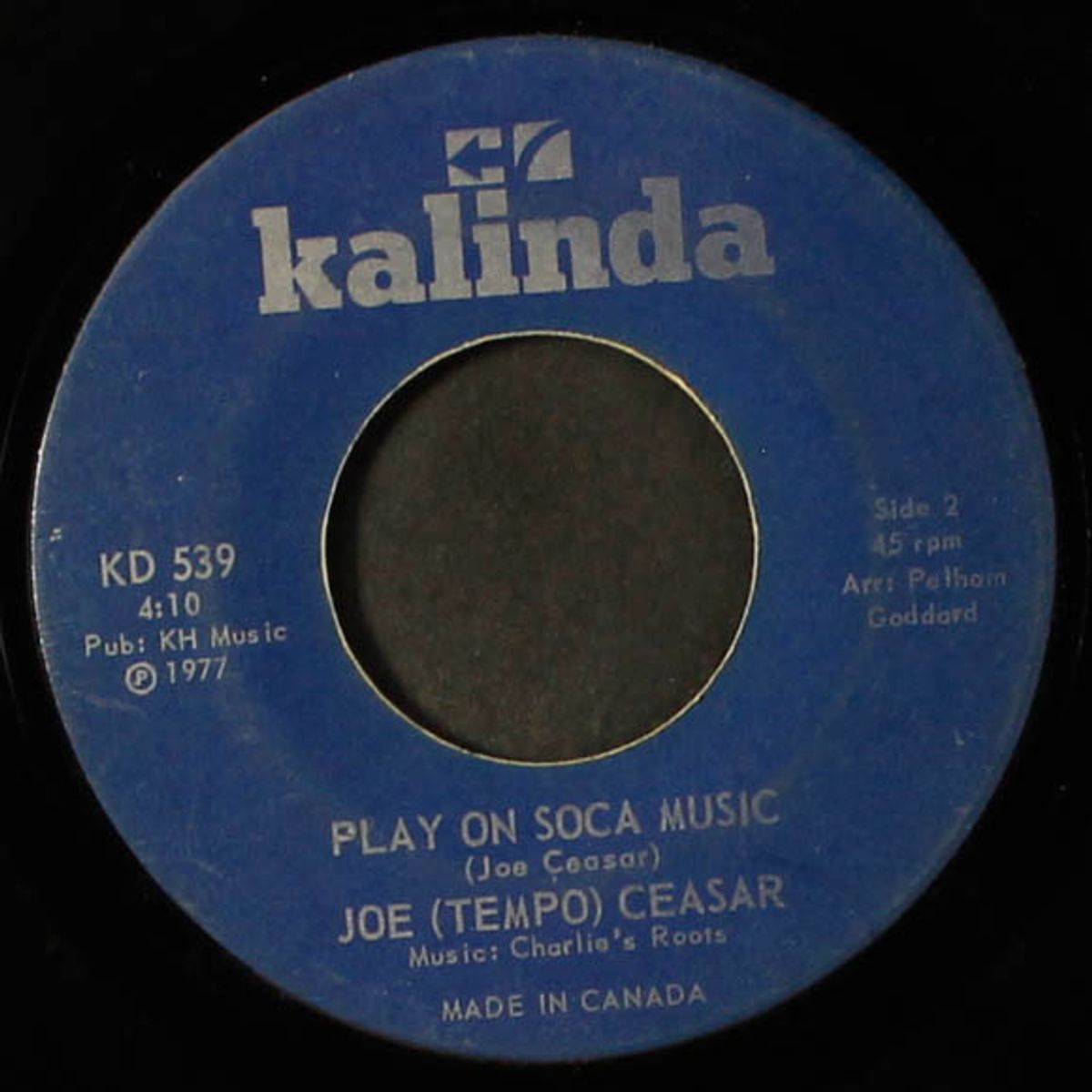 plan on soca music by JOE TEMPO CEASAR