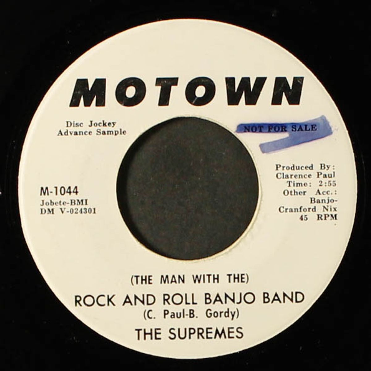 a breath taking / (the man with the) rock and roll banjo band by SUPREMES