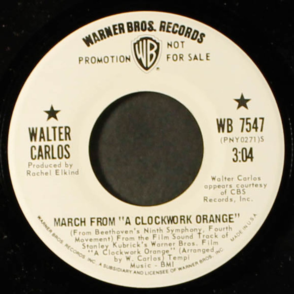 theme from "a clockwork orange" / march from "a clockwork orange" by WALTER CARLOS