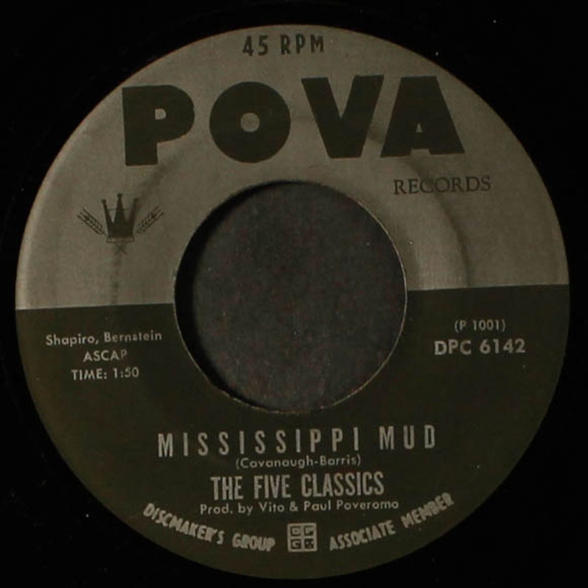 love me / mississippi mud by FIVE CLASSICS