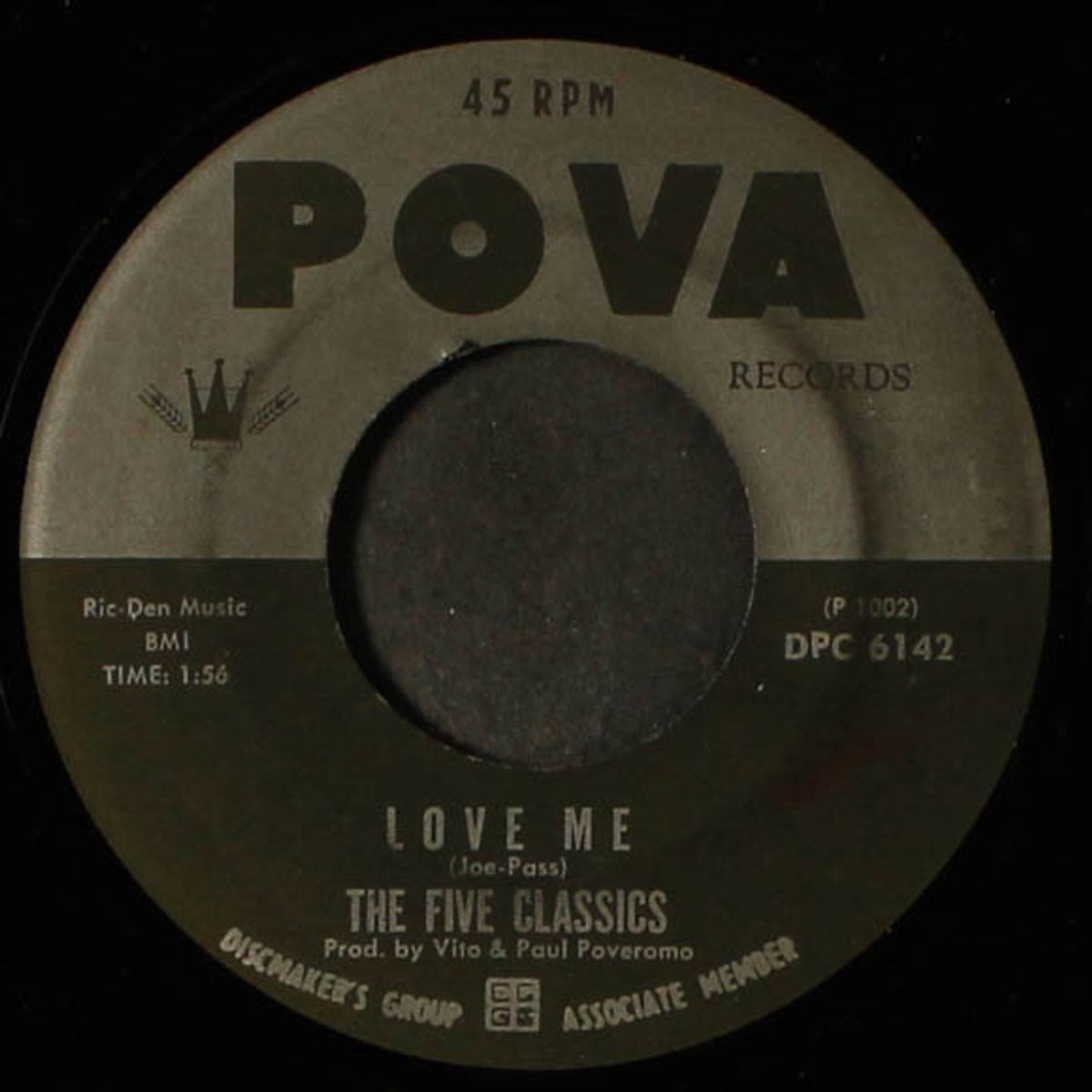 love me / mississippi mud by FIVE CLASSICS