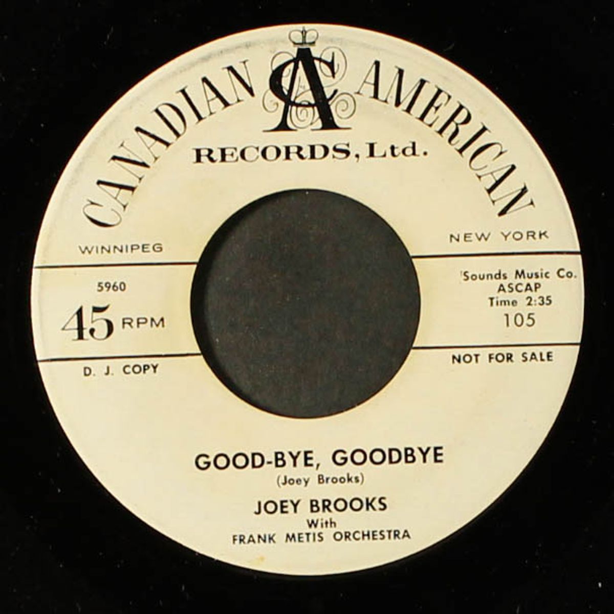 i have waited / good-bye, goodbye by JOEY BROOKS