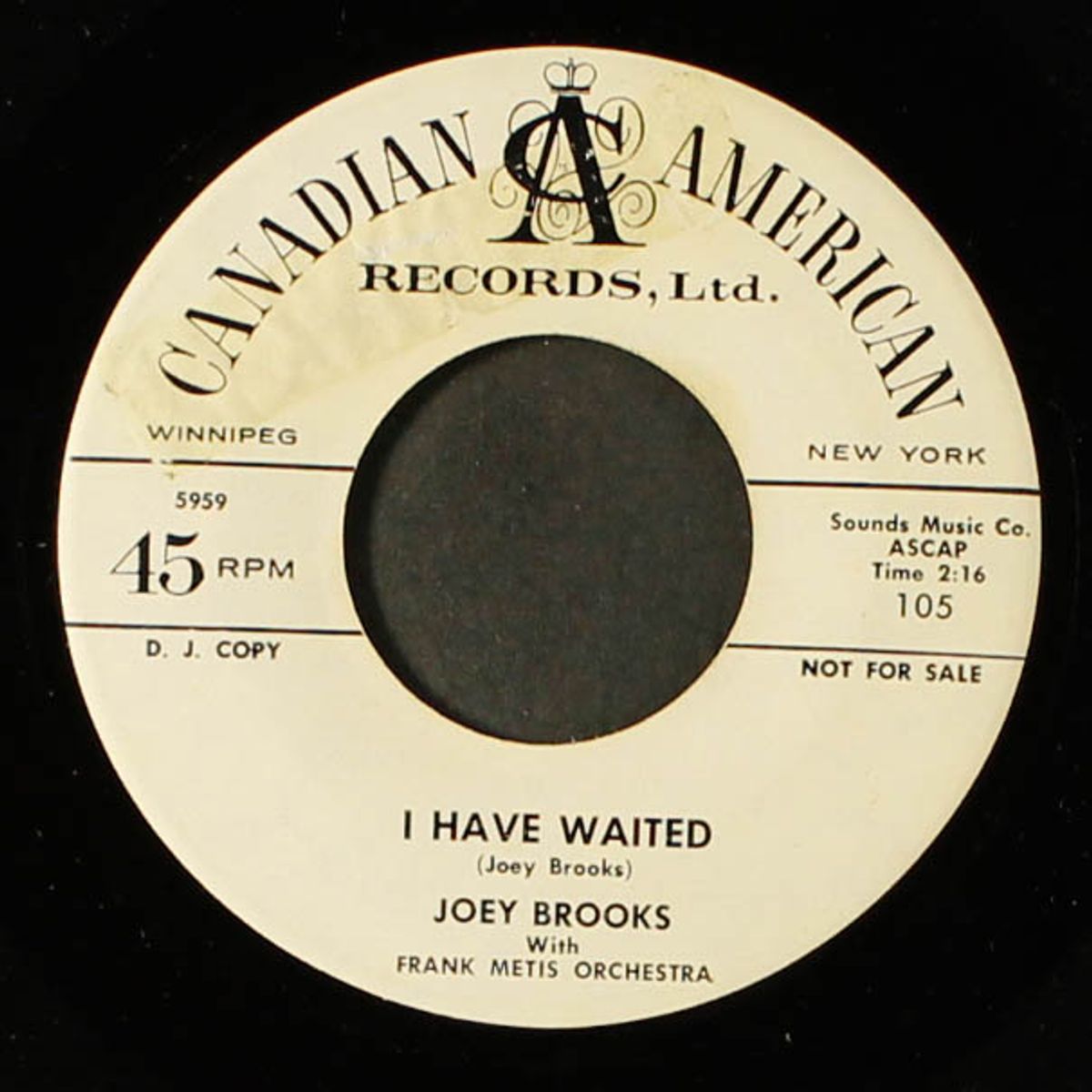 i have waited / good-bye, goodbye by JOEY BROOKS