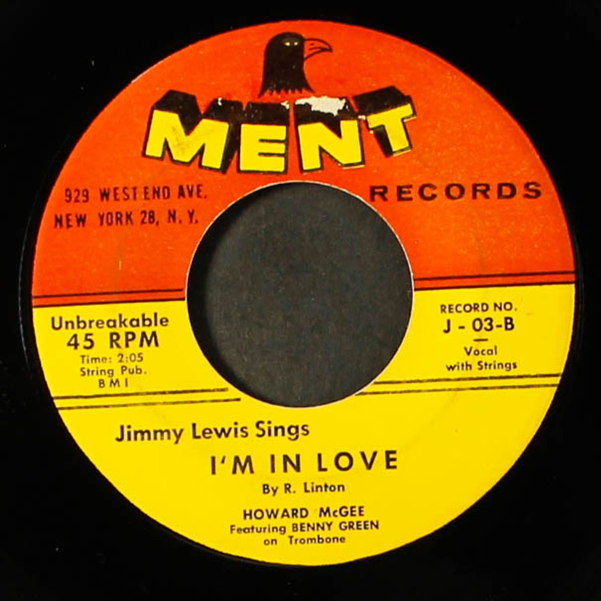 the gypsey / i'm in love by JIMMY LEWIS