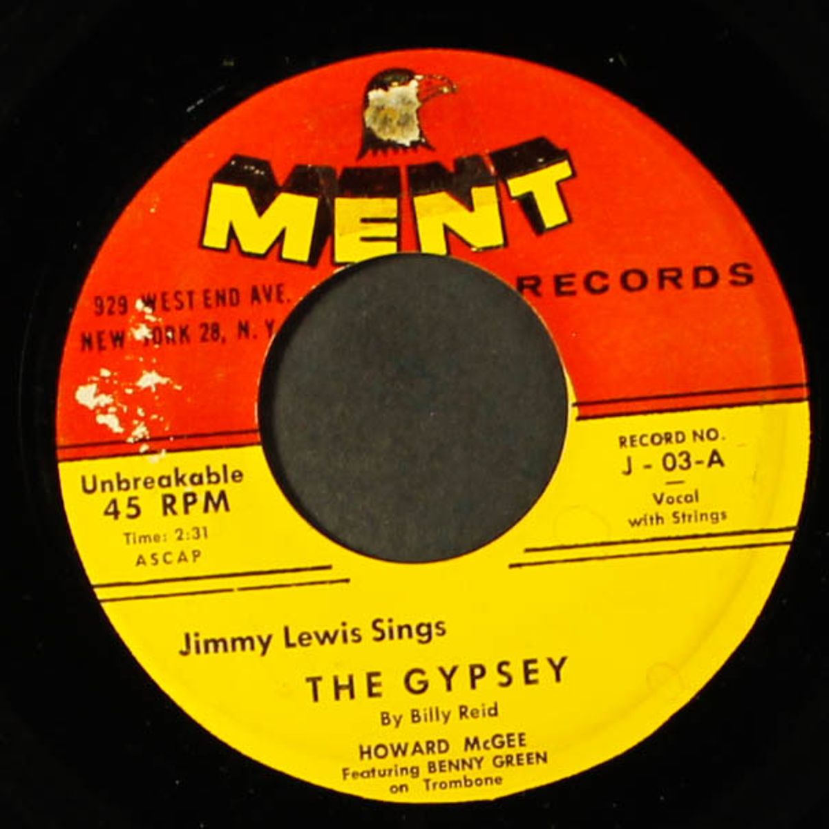 the gypsey / i'm in love by JIMMY LEWIS