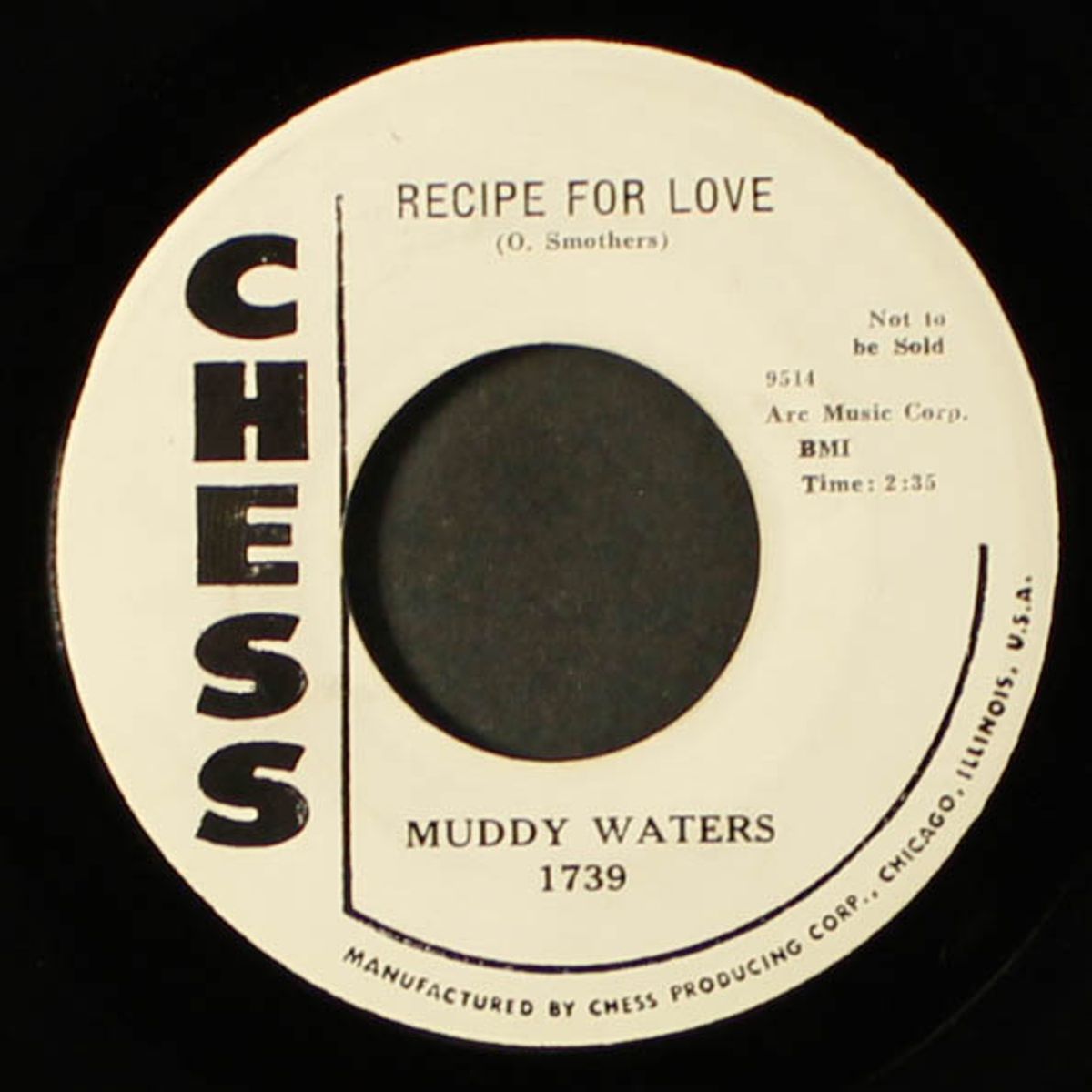 tell me baby / recipe for love by MUDDY WATERS