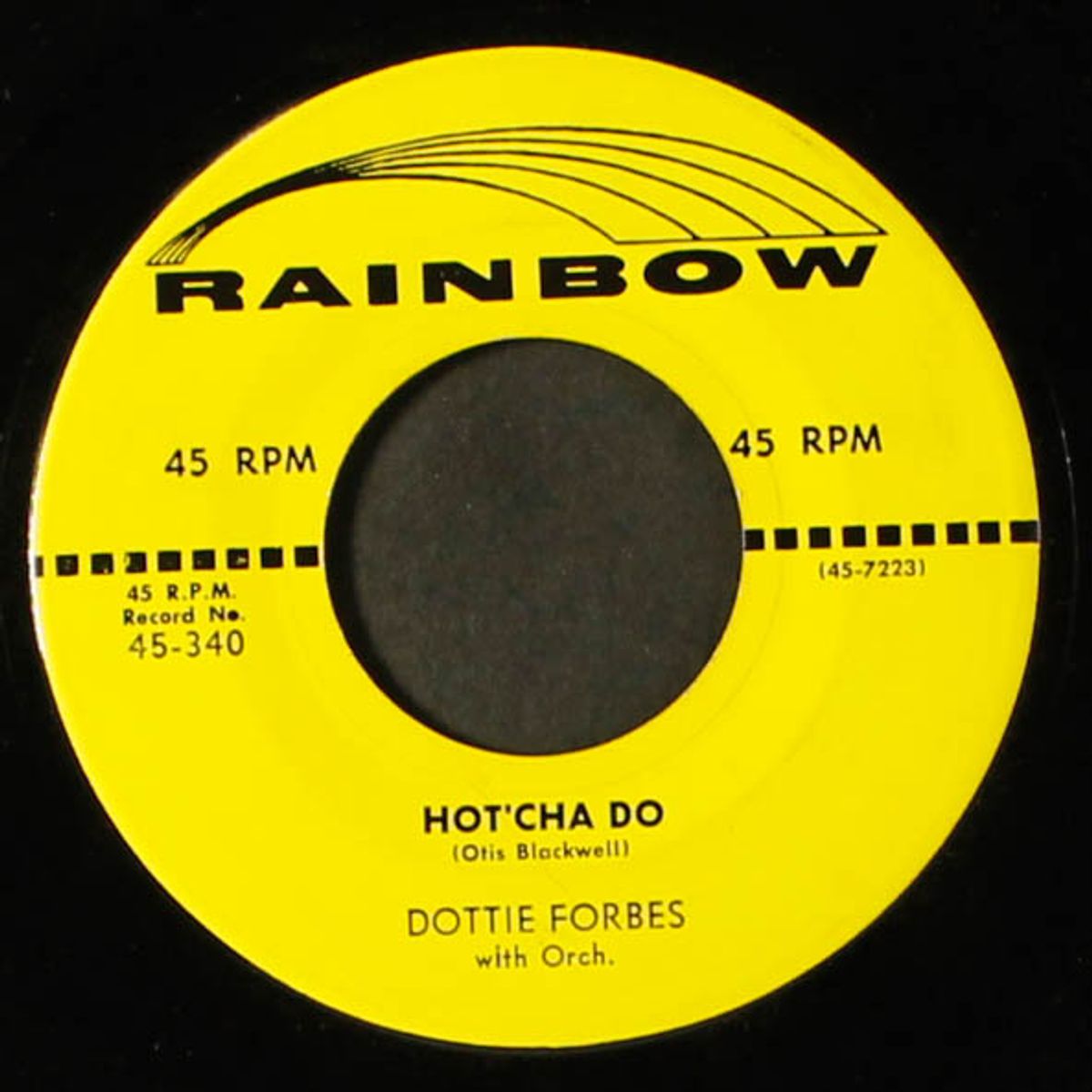hot'cha do / my love is just for you by DOTTIE FORBES