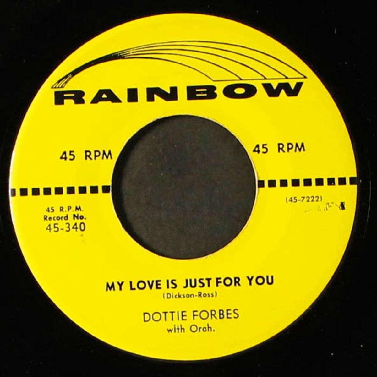 hot'cha do / my love is just for you by DOTTIE FORBES
