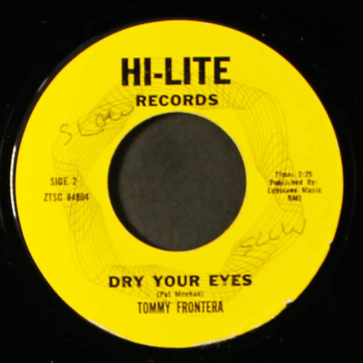 shy boy / dry your eyes by TOMMY FRONTERA