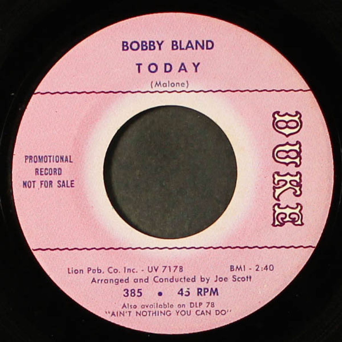 these hands (small but mighty) / today by BOBBY BLAND